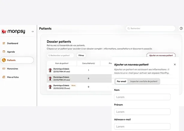 Retrouvez l'essentiel avant chaque consultation
